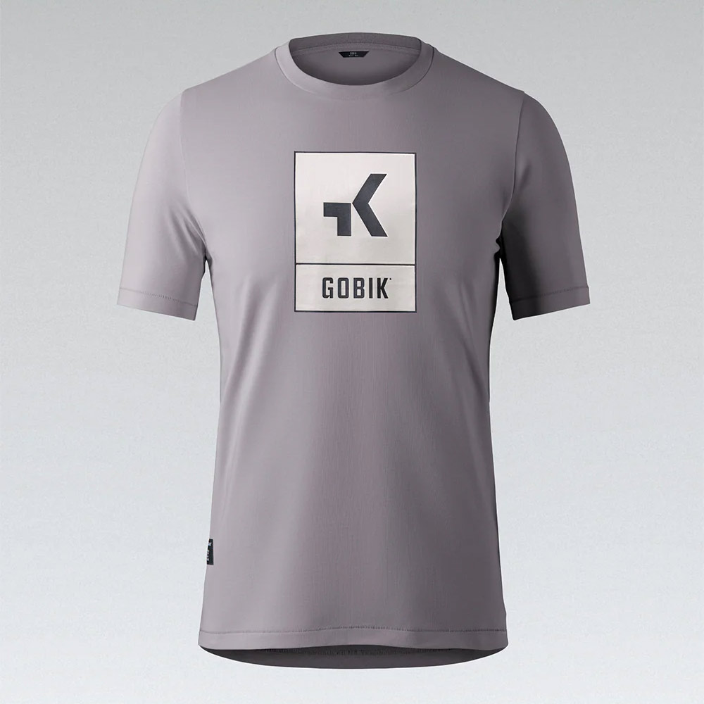 Футболка GOBIK OVERLINES 2.0 унисекс (L, Серый)