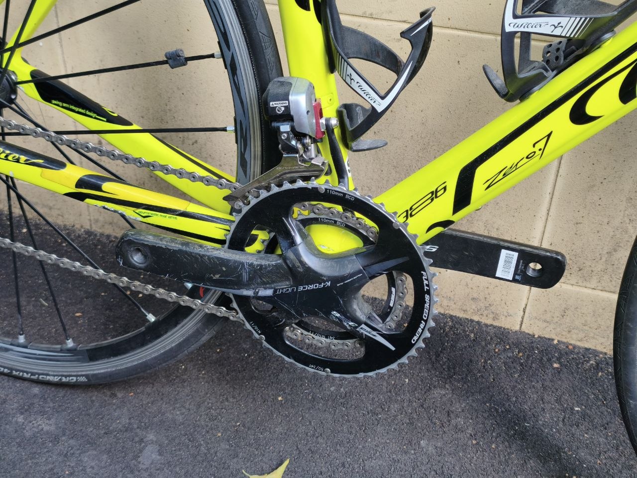Велосипед шоссейный Wilier Zero 7 Dura Ace Di2 11V 2015 (Б/У)