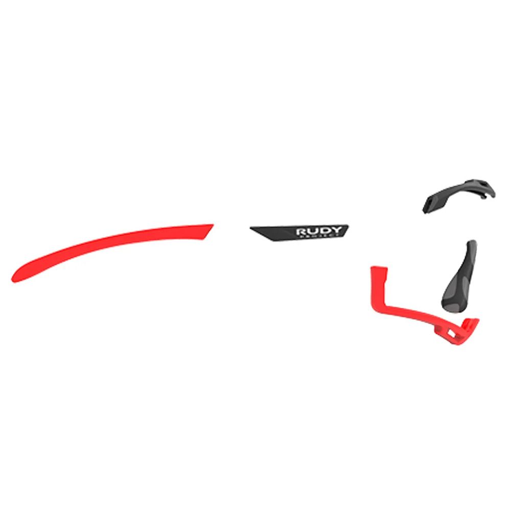 Дужки+переносицы+бампер для очков Rudy Project CUTLINE Red Fluo - Black