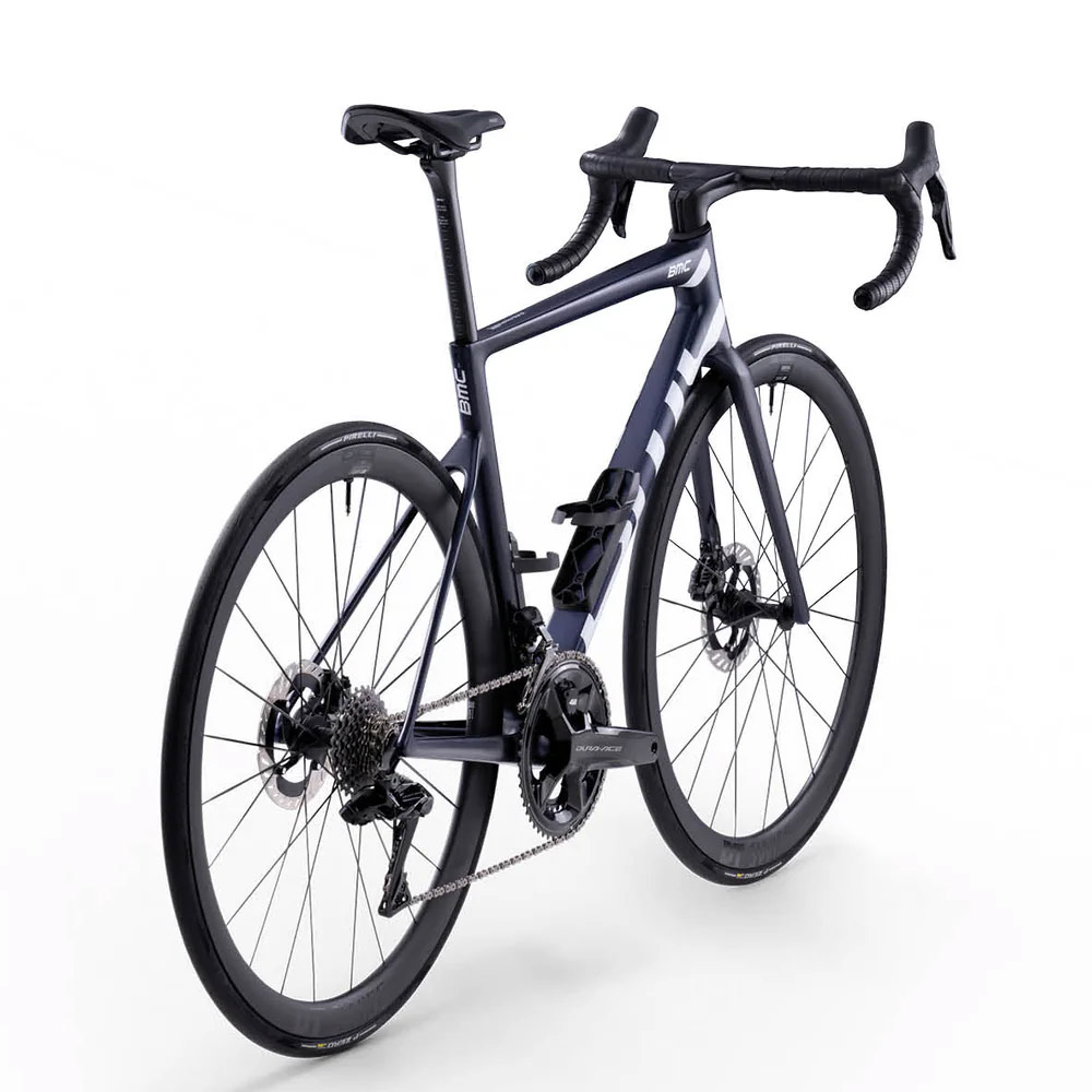 Велосипед шоссейный BMC Teammachine SLR 01 TWO Dura Ace Di2 2x12 Blue/White/White