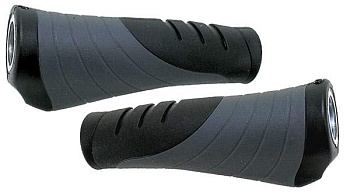 Грипсы Velo Ergogel D3 135 mm черн.-сер.