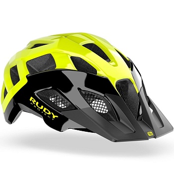 Шлем Rudy Project CROSSWAY Black/Yellow Fluo Shiny L