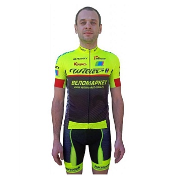 Майка кор.рукав Biemme Team Velomarket Replica