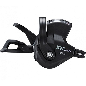 Шифтер Shimano Deore, M6100-R, прав, 12ск, на хомут, c индикатором