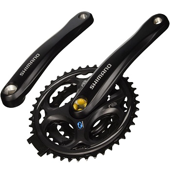 Шатуны Shimano Altus, M311, 175мм, Кв, 42/32/22T, черн