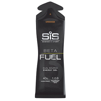 Гель углеводный с электролитами, BETA FUEL вкус  Апельсин,60 мл