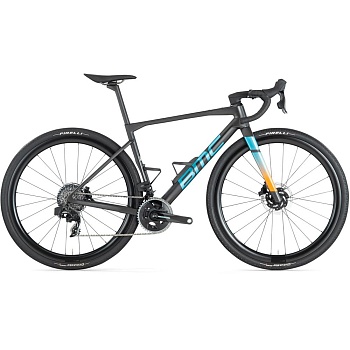 Велосипед гравел BMC Kaius 01 TWO Force AXS Wide 2x12 Carbon/Blue/Orange