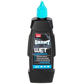 Синтетическая смазка GRENT Wet Lube для цепи для влажной погоды 60 мл 