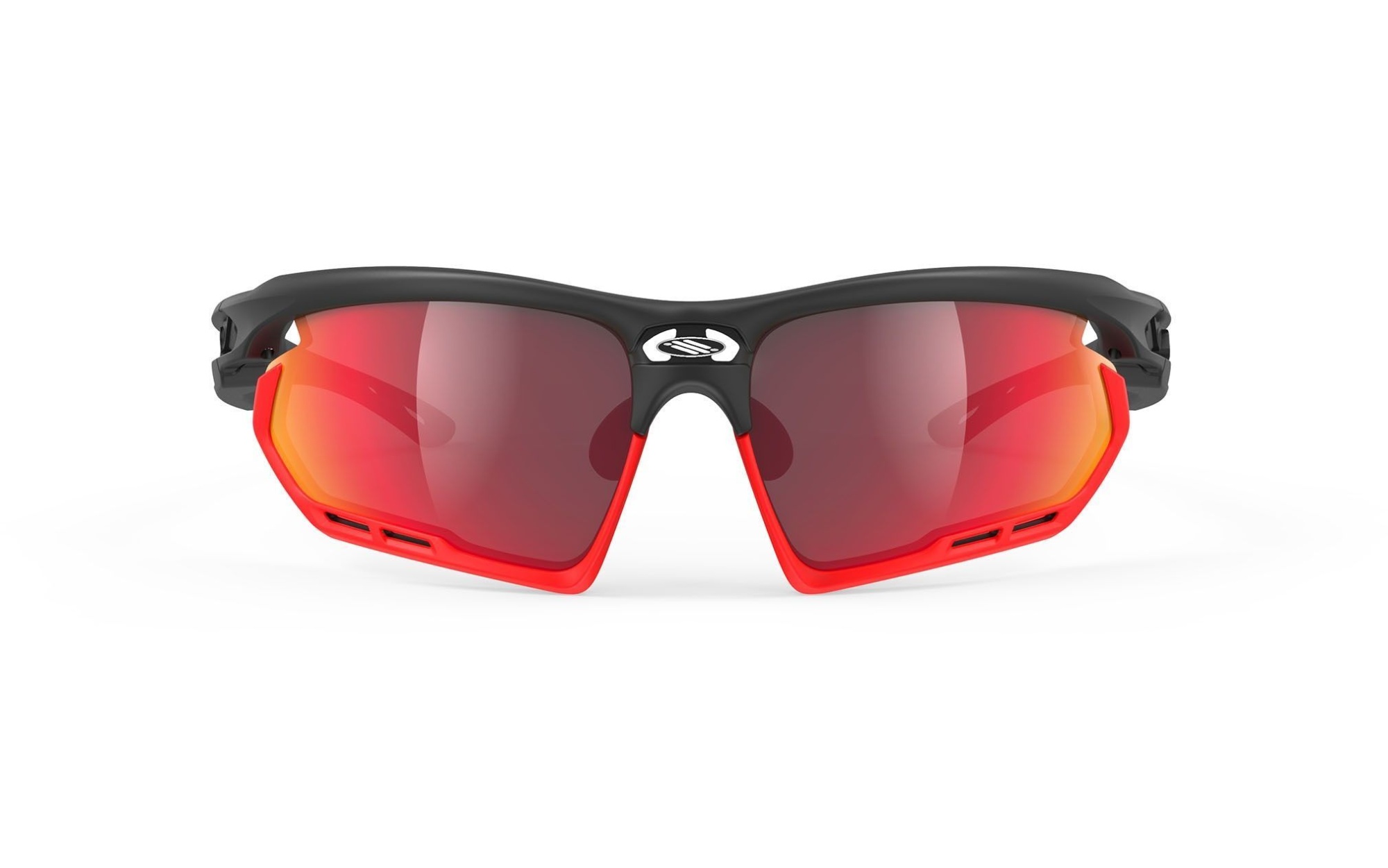 Очки Rudy Project FOTONYK Matt BLACK/Bumpers Red Fluo - Polar 3FX HDR MLS Red