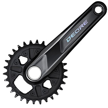 Шатуны MTB Shimano DEORE, М6100 175x30 1x12ск. 