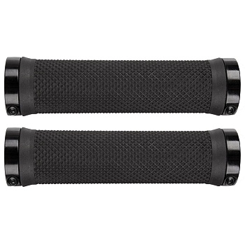 Грипсы M-Wave, заглушки на концах, 130мм