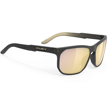 Очки Rudy Project SOUNDRISE Black Matte - Multilaser Gold