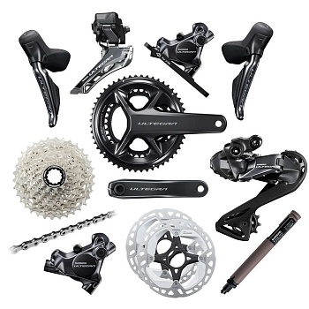 Группа Shimano Ultegra Disc 8170 TT DI2 L170 52-26 11-30 12 ск.