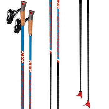 Палки лыжные KV+ TORNADO PLUS Junior QCD