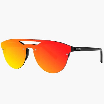 Очки SCICON Cover Black Gloss - Red Multimirror