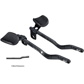 Руль насадка FSA TRIMAX Carbon Clip-On gray ADJ S-bend A0