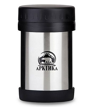 Термос-кружка бытовая, вакуумная,  без ручки, "Арктика", 350 мл